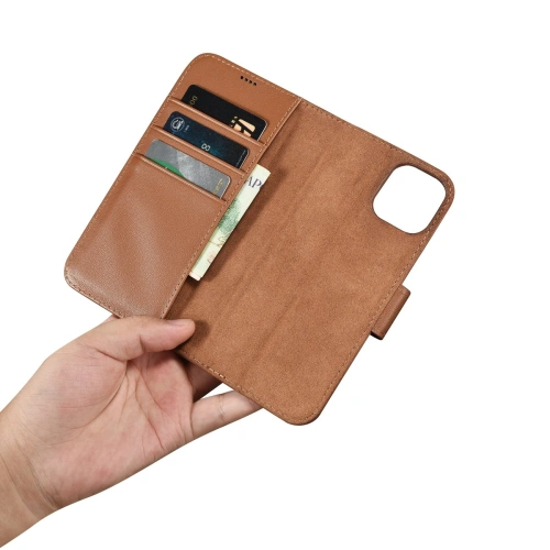 Kup Etui iCarer Wallet Anti-RFID 2in1 Apple iPhone 14 Plus / 15 Plus hnědé - ICR466 - {ean13} - Sklep Home Screen