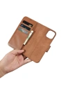 Kup Etui iCarer Wallet Anti-RFID 2in1 Apple iPhone 14 Plus / 15 Plus hnědé - ICR466 - {ean13} - Sklep Home Screen