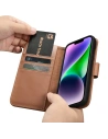 Kup Etui iCarer Wallet Anti-RFID 2in1 Apple iPhone 14 Plus / 15 Plus hnědé - ICR466 - {ean13} - Sklep Home Screen