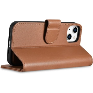 Kup Etui iCarer Wallet Anti-RFID 2in1 Apple iPhone 14 Plus / 15 Plus hnědé - ICR466 - {ean13} - Sklep Home Screen