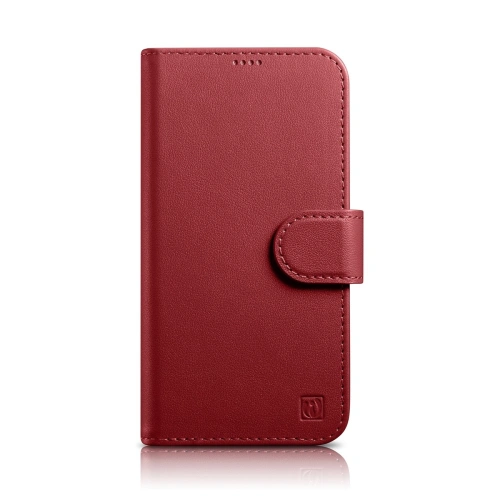 Kup Etui iCarer Wallet Anti-RFID 2in1 Apple iPhone 14 Plus / 15 Plus piros - ICR467 - {ean13} - Sklep Home Screen