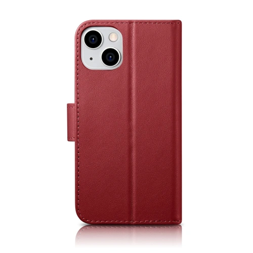 Kup Etui iCarer Wallet Anti-RFID 2in1 Apple iPhone 14 Plus / 15 Plus červené - ICR467 - {ean13} - Sklep Home Screen