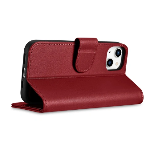 Kup Etui iCarer Wallet Anti-RFID 2in1 Apple iPhone 14 Plus / 15 Plus červené - ICR467 - {ean13} - Sklep Home Screen