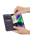 Kup Etui iCarer Wallet Anti-RFID 2in1 Apple iPhone 14 Plus / 15 Plus tmavě fialová - ICR468 - {ean13} - Sklep Home Screen