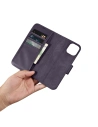 Kup Case iCarer Wallet Anti-RFID 2in1 Apple iPhone 14 Plus / 15 Plus dunkelviolett - ICR468 - {ean13} - Sklep Home Screen