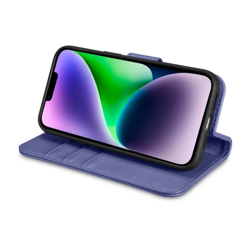 Kup Case iCarer Wallet Anti-RFID 2in1 Apple iPhone 14 Plus / 15 Plus helllila - ICR469 - {ean13} - Sklep Home Screen