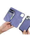 Kup Case iCarer Wallet Anti-RFID 2in1 Apple iPhone 14 Plus / 15 Plus helllila - ICR469 - {ean13} - Sklep Home Screen