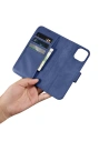 Kup Etui iCarer Wallet Anti-RFID 2in1 Apple iPhone 14 Plus / 15 Plus modré - ICR470 - {ean13} - Sklep Home Screen