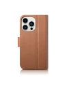 Buy iCarer Wallet Anti-RFID 2in1 Apple iPhone 14 Pro Max brown - ICR472 - {ean13} - Home Screen Store Europe