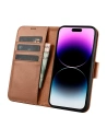 Kup Husă iCarer Wallet Anti-RFID 2în1 Apple iPhone 14 Pro Max maro - ICR472 - {ean13} - Sklep Home Screen