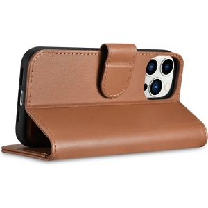Kup Etui iCarer Wallet Anti-RFID 2in1 Apple iPhone 14 Pro Max hnědá - ICR472 - {ean13} - Sklep Home Screen