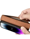 Kup Husă iCarer Wallet Anti-RFID 2în1 Apple iPhone 14 Pro Max maro - ICR472 - {ean13} - Sklep Home Screen