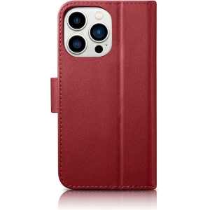 Kup Etui iCarer Wallet Anti-RFID 2in1 Apple iPhone 14 Pro Max červené - ICR473 - {ean13} - Sklep Home Screen