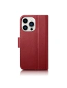 Kup Etui iCarer Wallet Anti-RFID 2in1 Apple iPhone 14 Pro Max piros - ICR473 - {ean13} - Sklep Home Screen