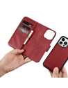 Kup Etui iCarer Wallet Anti-RFID 2in1 Apple iPhone 14 Pro Max piros - ICR473 - {ean13} - Sklep Home Screen