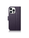 Kup Case iCarer Wallet Anti-RFID 2in1 Apple iPhone 14 Pro Max dunkelviolett - ICR474 - {ean13} - Sklep Home Screen