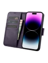 Kup Case iCarer Wallet Anti-RFID 2in1 Apple iPhone 14 Pro Max dunkelviolett - ICR474 - {ean13} - Sklep Home Screen