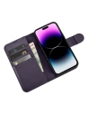 Kup Case iCarer Wallet Anti-RFID 2in1 Apple iPhone 14 Pro Max dunkelviolett - ICR474 - {ean13} - Sklep Home Screen
