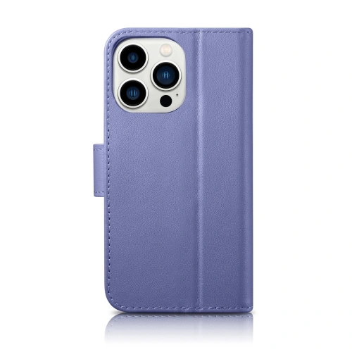 Kup Husă iCarer Wallet Anti-RFID 2in1 Apple iPhone 14 Pro Max violet deschis - ICR475 - {ean13} - Sklep Home Screen