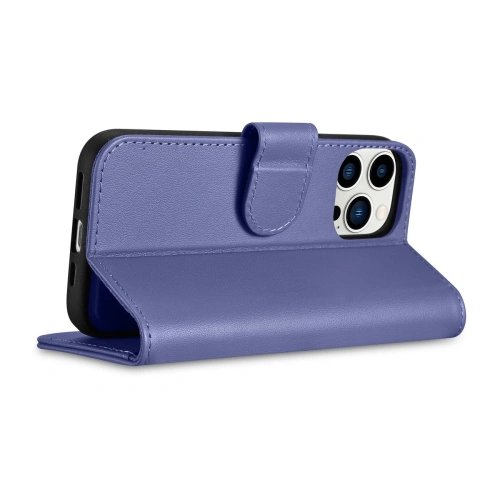 Kup Husă iCarer Wallet Anti-RFID 2in1 Apple iPhone 14 Pro Max violet deschis - ICR475 - {ean13} - Sklep Home Screen