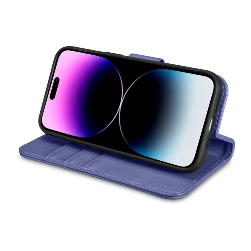 Kup Husă iCarer Wallet Anti-RFID 2in1 Apple iPhone 14 Pro Max violet deschis - ICR475 - {ean13} - Sklep Home Screen