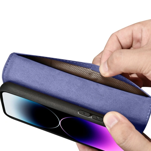 Kup Husă iCarer Wallet Anti-RFID 2in1 Apple iPhone 14 Pro Max violet deschis - ICR475 - {ean13} - Sklep Home Screen