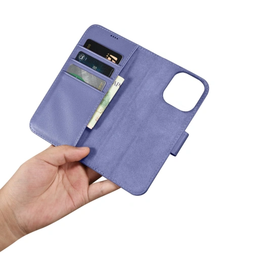 Kup Husă iCarer Wallet Anti-RFID 2in1 Apple iPhone 14 Pro Max violet deschis - ICR475 - {ean13} - Sklep Home Screen