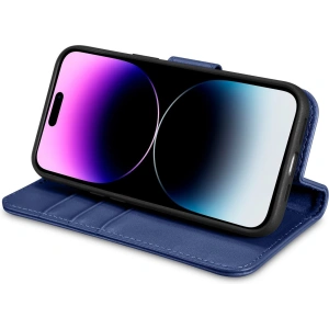 Kup Etui iCarer Wallet Anti-RFID 2in1 Apple iPhone 14 Pro Max modré - ICR476 - {ean13} - Sklep Home Screen