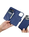 Kup Etui iCarer Wallet Anti-RFID 2in1 Apple iPhone 14 Pro Max modré - ICR476 - {ean13} - Sklep Home Screen