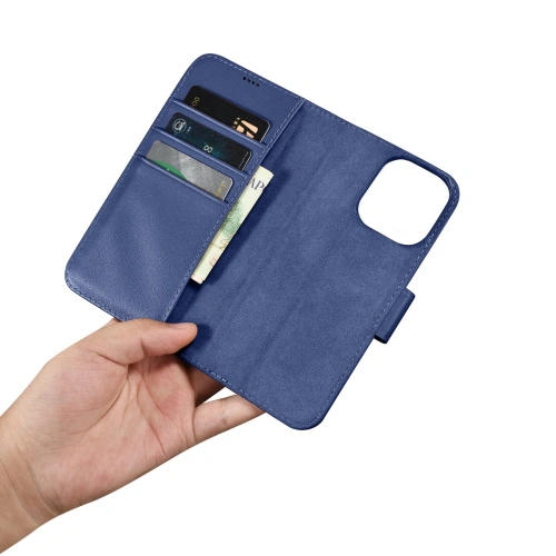 Kup Etui iCarer Wallet Anti-RFID 2in1 Apple iPhone 14 Pro Max modré - ICR476 - {ean13} - Sklep Home Screen