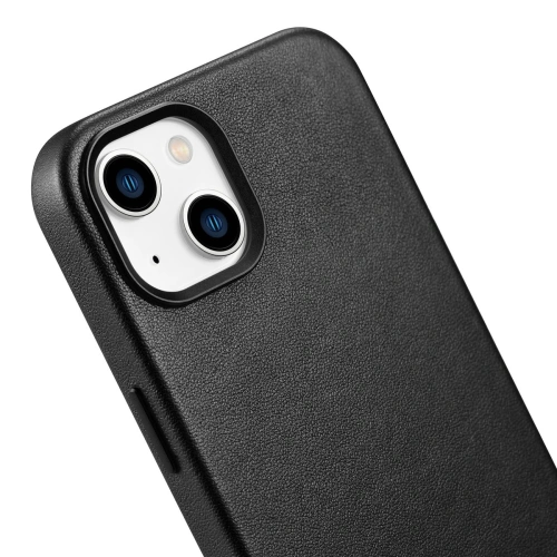 Kup Etui iCarer Case Leather MagSafe Apple iPhone 14 Plus / 15 Plus černé - ICR477 - {ean13} - Sklep Home Screen