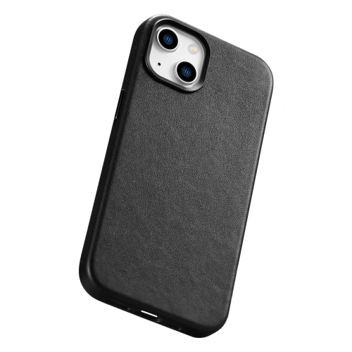 Kup Etui iCarer Case Leather MagSafe Apple iPhone 14 Plus / 15 Plus černé - ICR477 - {ean13} - Sklep Home Screen