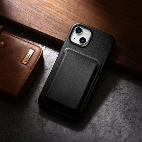 Kup Etui iCarer Case Leather MagSafe Apple iPhone 14 Plus / 15 Plus černé - ICR477 - {ean13} - Sklep Home Screen