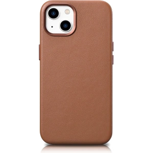 Kup Etui iCarer Case Leather MagSafe Apple iPhone 14 Plus / 15 Plus hnědé - ICR478 - {ean13} - Sklep Home Screen