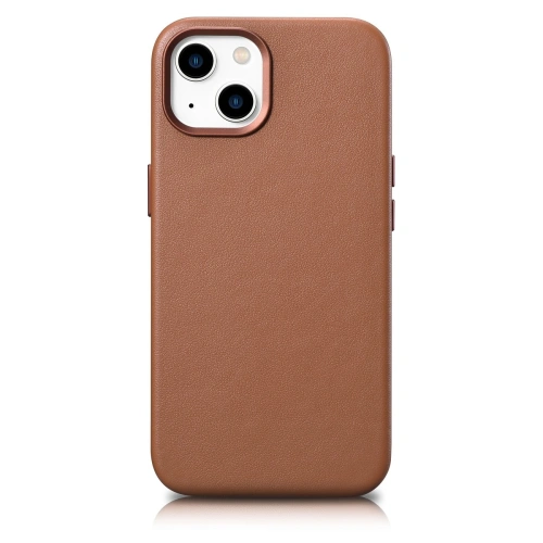 Kup Husă iCarer Case Leather MagSafe Apple iPhone 14 Plus / 15 Plus maro - ICR478 - {ean13} - Sklep Home Screen