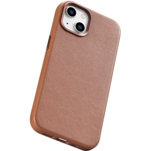 Kup Etui iCarer Case Leather MagSafe Apple iPhone 14 Plus / 15 Plus hnědé - ICR478 - {ean13} - Sklep Home Screen
