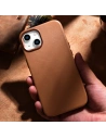 Kup Case iCarer Case Leder MagSafe Apple iPhone 14 Plus / 15 Plus braun - ICR478 - {ean13} - Sklep Home Screen