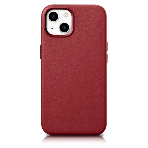 Kup Case iCarer Case Leder MagSafe Apple iPhone 14 Plus / 15 Plus rot - ICR479 - {ean13} - Sklep Home Screen