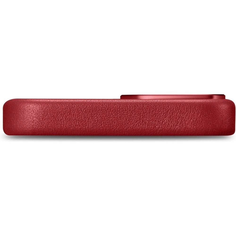 Etui iCarer Case Leather MagSafe Apple iPhone 14 Plus / 15 Plus czerwony
