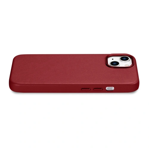 Kup Case iCarer Case Leder MagSafe Apple iPhone 14 Plus / 15 Plus rot - ICR479 - {ean13} - Sklep Home Screen