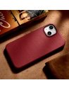 Buy iCarer Case Leather MagSafe Apple iPhone 14 Plus / 15 Plus red - ICR479 - {ean13} - Home Screen Store Europe