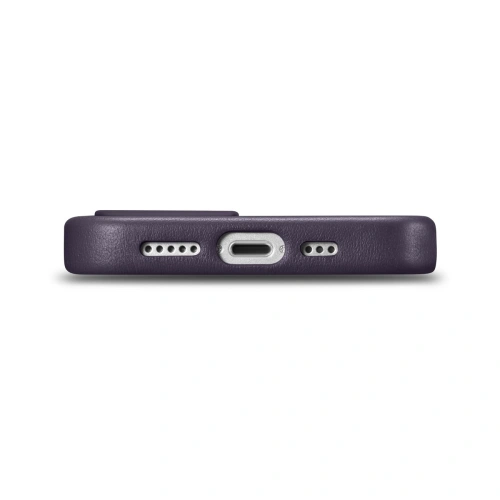 Kup Etui iCarer Case Leather MagSafe Apple iPhone 14 Plus / 15 Plus ciemnofioletowy - ICR480 - {ean13} - Sklep Home Screen