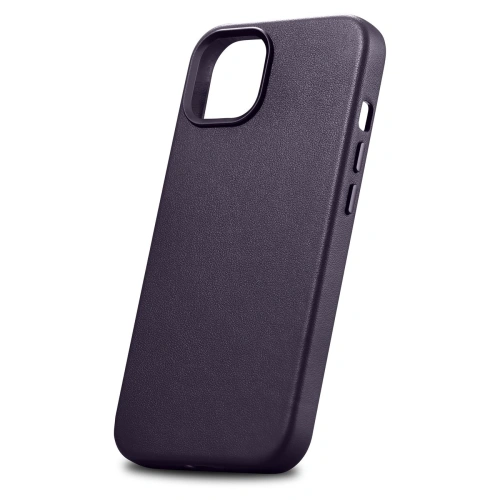Kup Case iCarer Case Leder MagSafe Apple iPhone 14 Plus / 15 Plus dunkelviolett - ICR480 - {ean13} - Sklep Home Screen