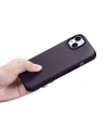 Kup Etui iCarer Case Leather MagSafe Apple iPhone 14 Plus / 15 Plus ciemnofioletowy - ICR480 - {ean13} - Sklep Home Screen
