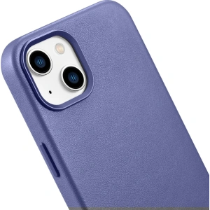 Kup Etui iCarer Case Leather MagSafe Apple iPhone 14 Plus / 15 Plus jasnofioletowy - ICR481 - {ean13} - Sklep Home Screen