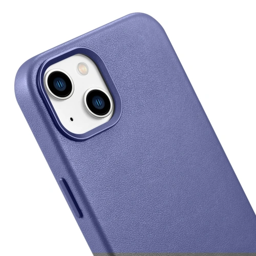 Kup Etui iCarer Case Leather MagSafe Apple iPhone 14 Plus / 15 Plus jasnofioletowy - ICR481 - {ean13} - Sklep Home Screen