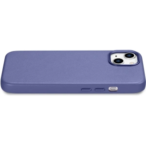 Kup Etui iCarer Case Leather MagSafe Apple iPhone 14 Plus / 15 Plus jasnofialový - ICR481 - {ean13} - Sklep Home Screen