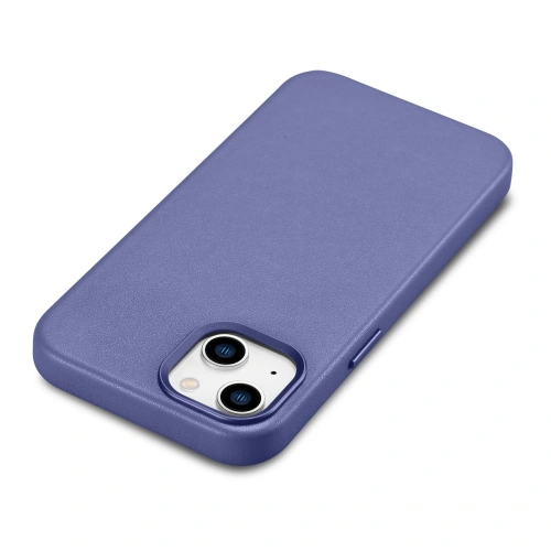 Kup Etui iCarer Case Leather MagSafe Apple iPhone 14 Plus / 15 Plus jasnofioletowy - ICR481 - {ean13} - Sklep Home Screen