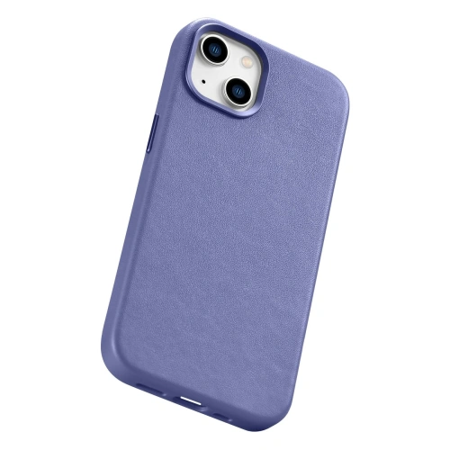 Kup Etui iCarer Case Leather MagSafe Apple iPhone 14 Plus / 15 Plus jasnofioletowy - ICR481 - {ean13} - Sklep Home Screen
