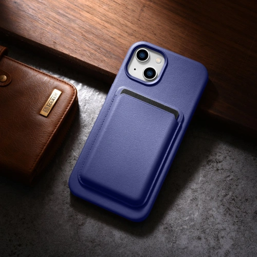 Kup Etui iCarer Case Leather MagSafe Apple iPhone 14 Plus / 15 Plus jasnofioletowy - ICR481 - {ean13} - Sklep Home Screen